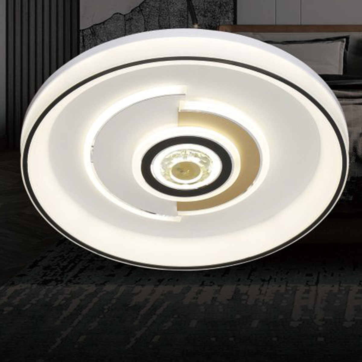 Đèn áp trần LED KP22-1 9535A Ø500