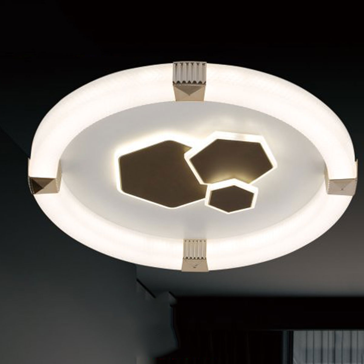 Đèn áp trần LED KP22-1 9632A Ø500