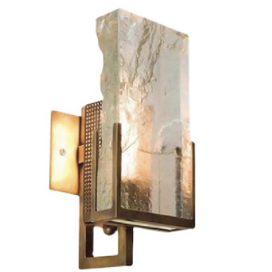 Đèn gắn tường tấm pha lê cao 30cm VPL143