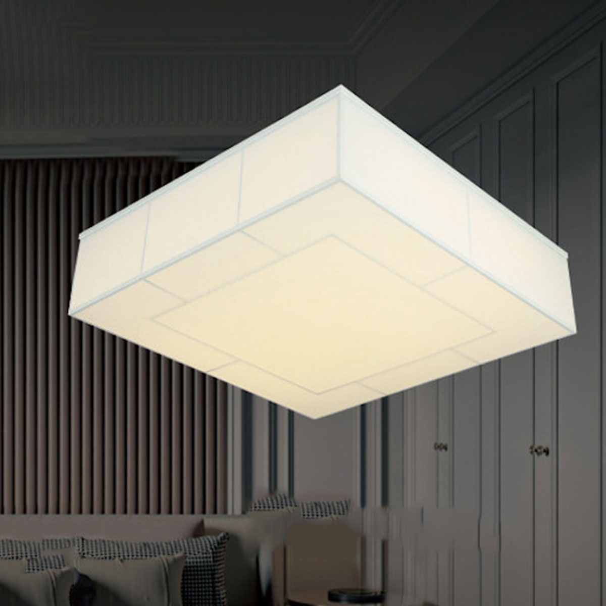 Đèn áp trần LED KP22-1 1111L/500x500 500x500xH130