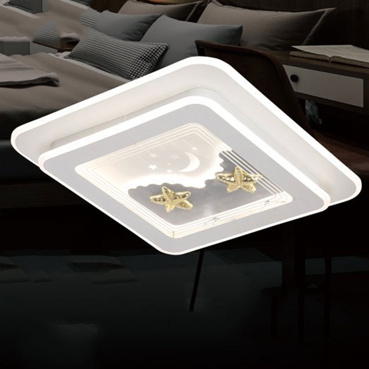 Đèn áp trần LED KP22-1 9615B 500x500