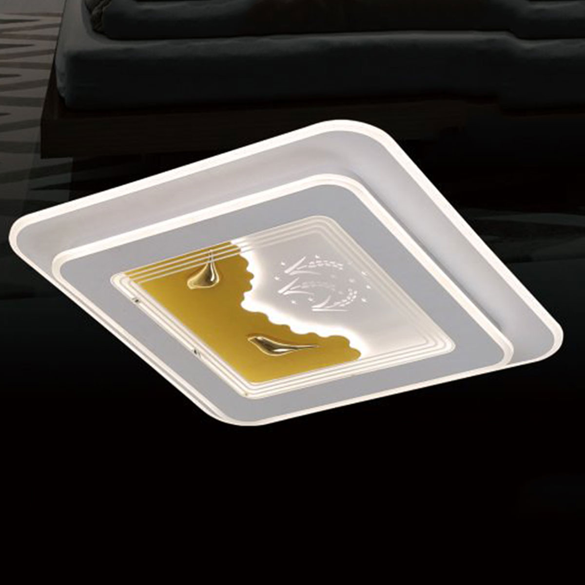 Đèn áp trần LED KP22-1 9617B 500x500