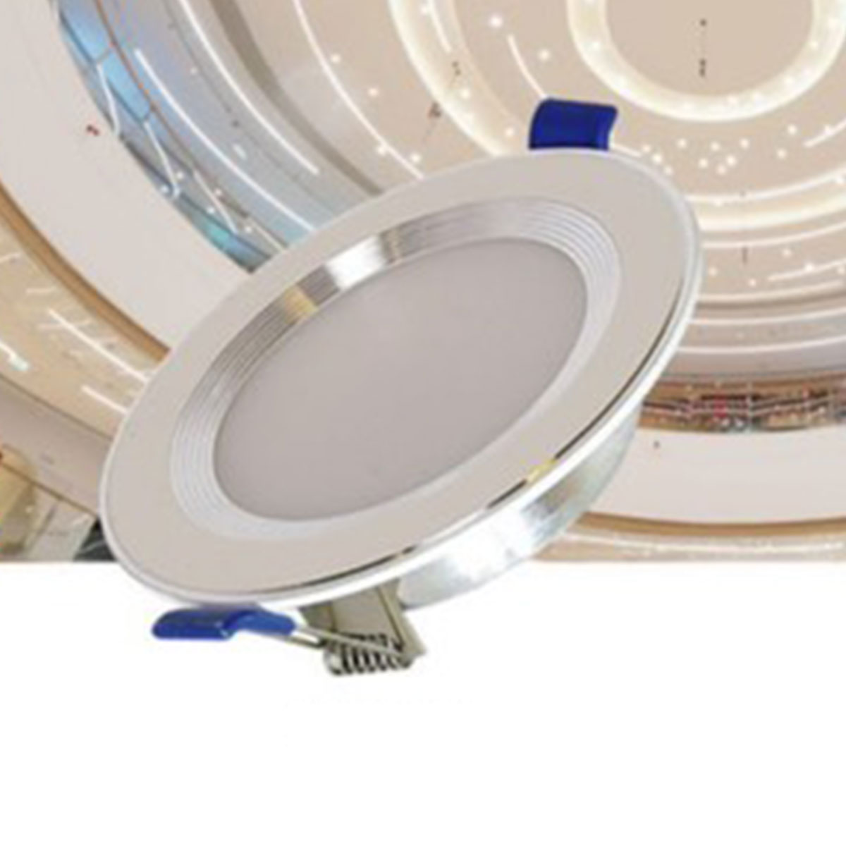 Đèn Downlight Led Âm Trần TRA22 GJ-001-7W+7W Ø120xH40
