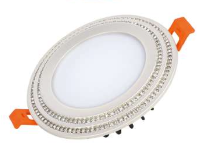 Đèn Downlight Âm Trần tròn màu trắng Led 7W 3 chế độ sáng CA-2 Ø120