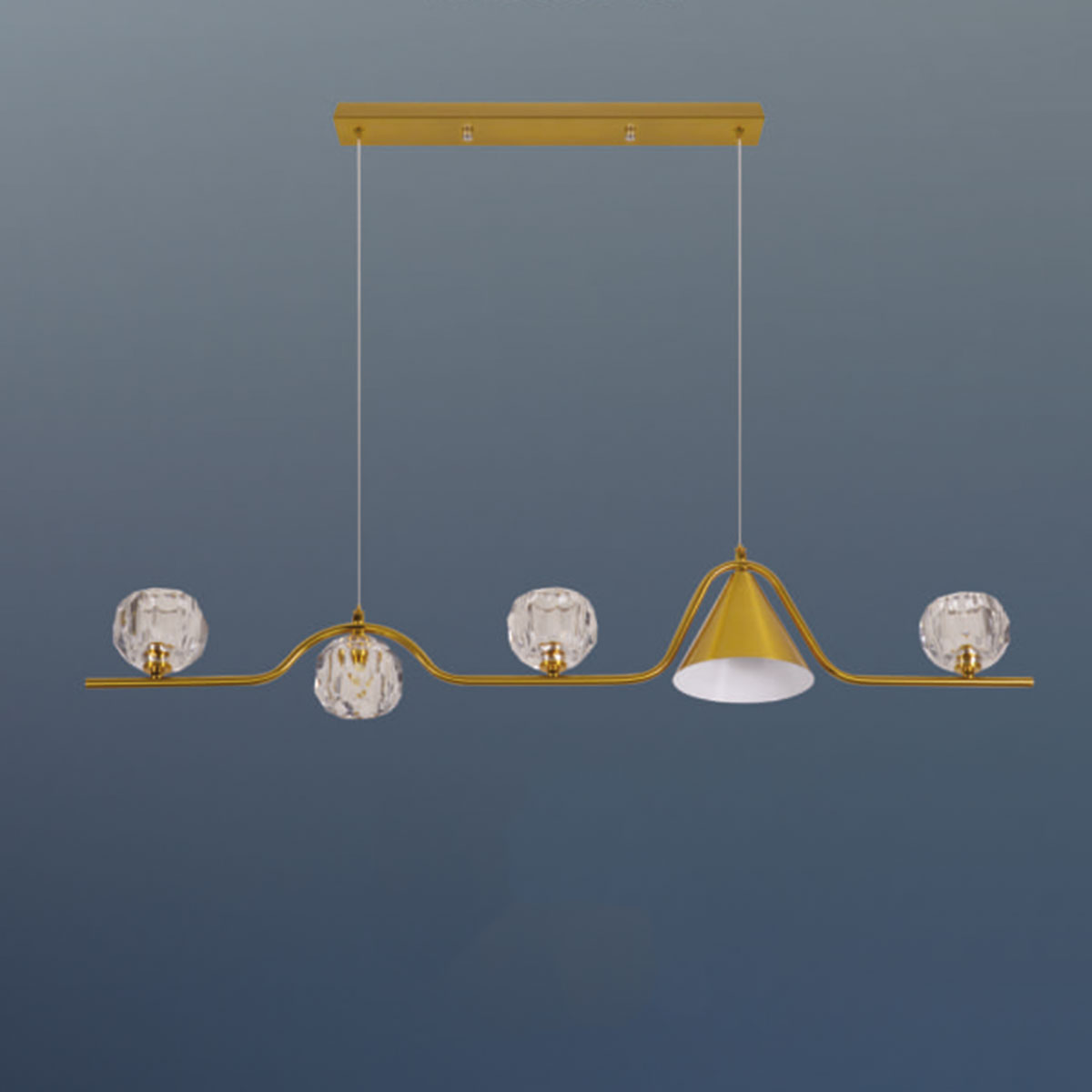 Đèn Thả Bàn Ăn HP22 TL 6550/5 L1000xH1500