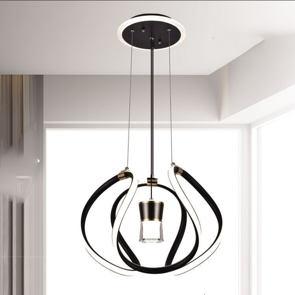 Đèn Thả LED HP22 TL 6379 Ø350xH1000