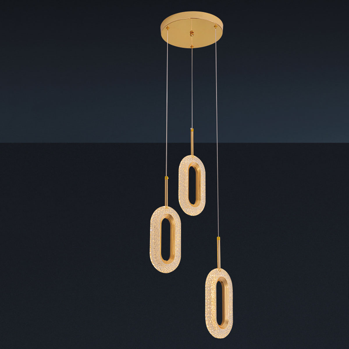 Đèn Thả Nghệ Thuật HP22 TL 6365/3 Ø300xH1000