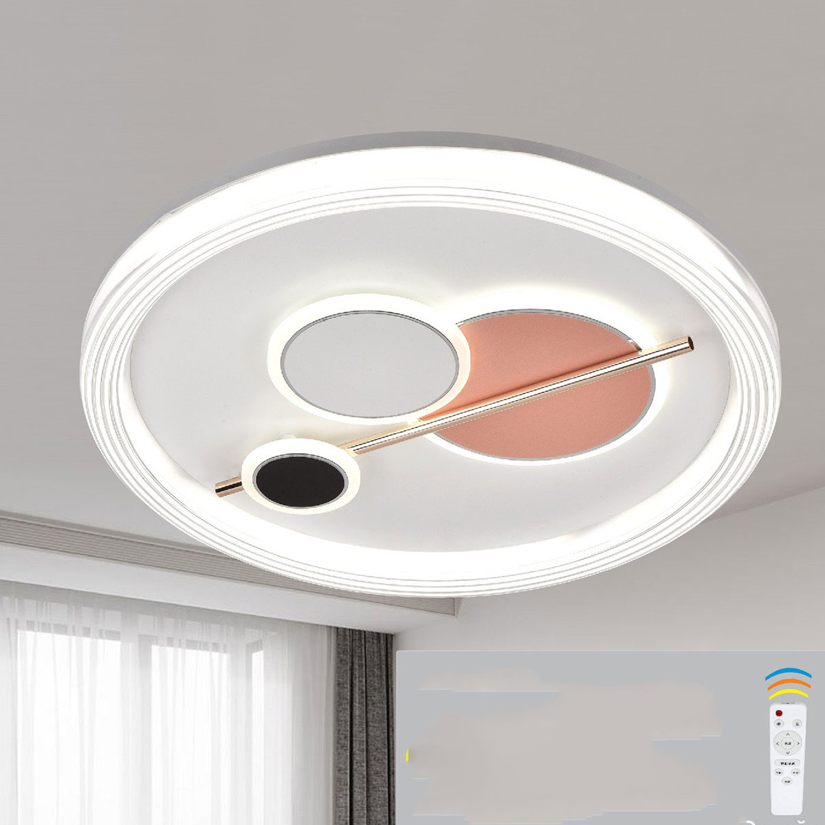 Đèn áp trần LED SN23 MH 5600 Ø500