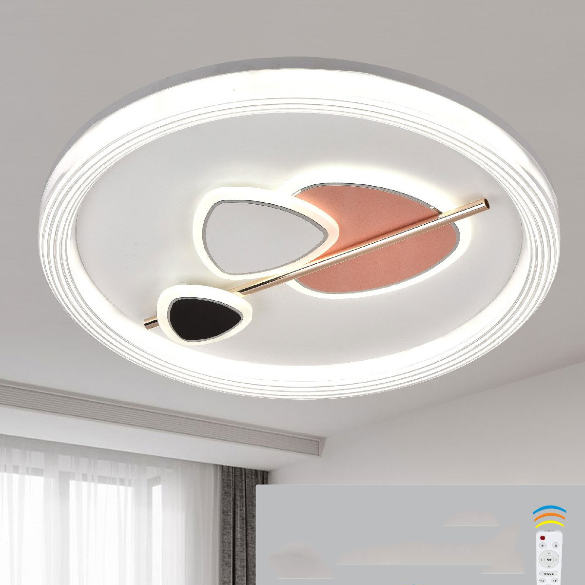 Đèn áp trần LED SN23 MH 5602 Ø500