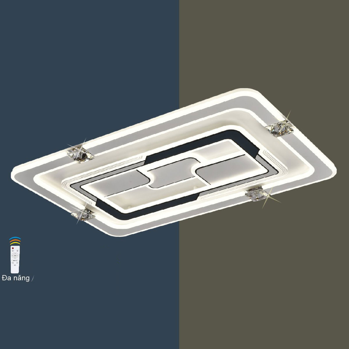 Đèn áp trần LED hình chữ nhật SN23 MH 5627 550xL850