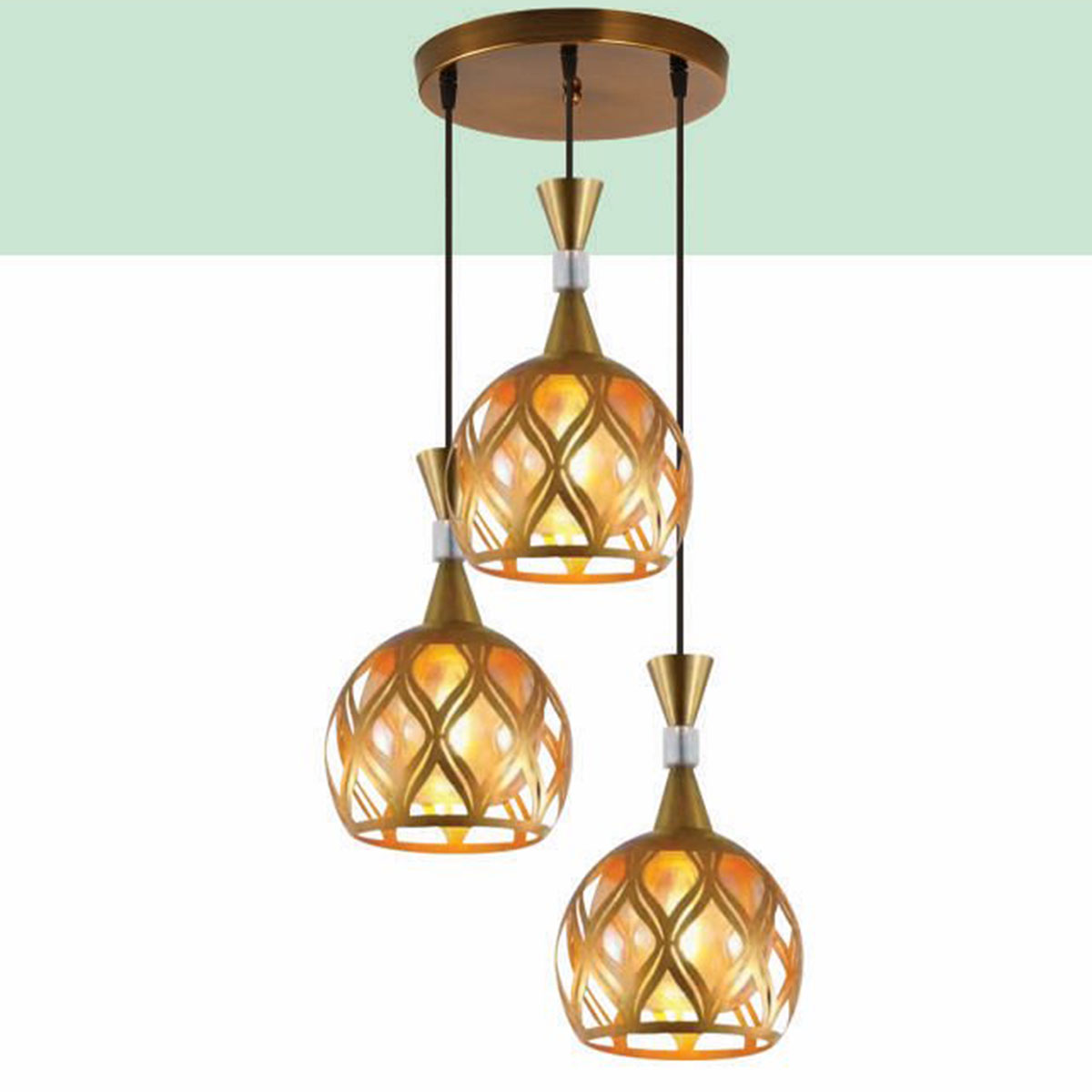 Đèn Thả Bàn Ăn HP22 TL 6584/3 Ø300xH1150