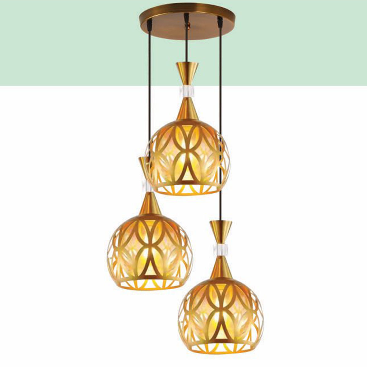 Đèn Thả Bàn Ăn HP22 TL 6585/3 Ø300xH1150