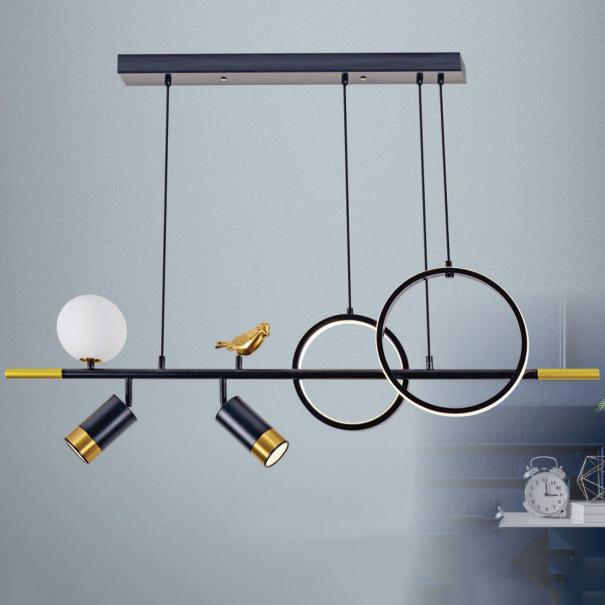 Đèn Thả Bàn Ăn HP22 TL 6513 L1000xH1000