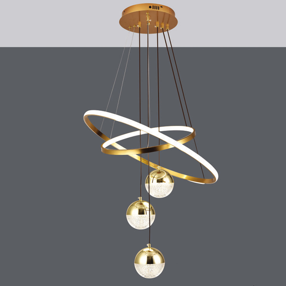 Đèn Thả Bàn Ăn HP22 TL 6393/3 Ø600xH1000