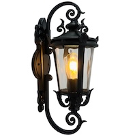 Đèn gắn tường chống nước ngoại thất kiểu cổ điển cao 55cm VNT22