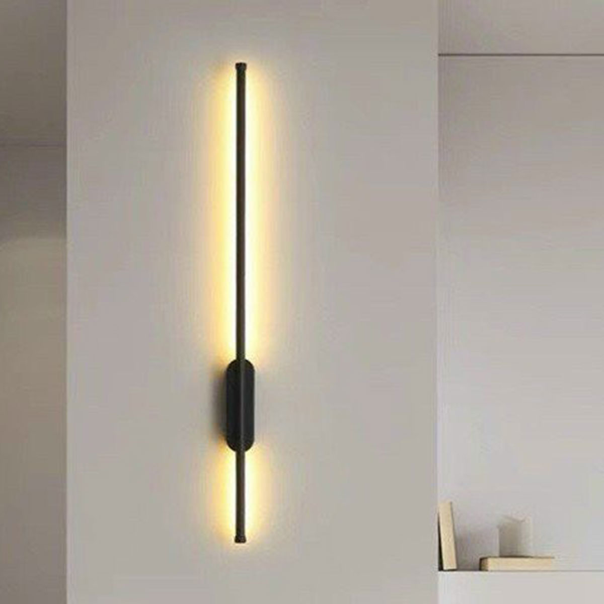 Đèn gắn tường thanh led đen dài 60cm VT92