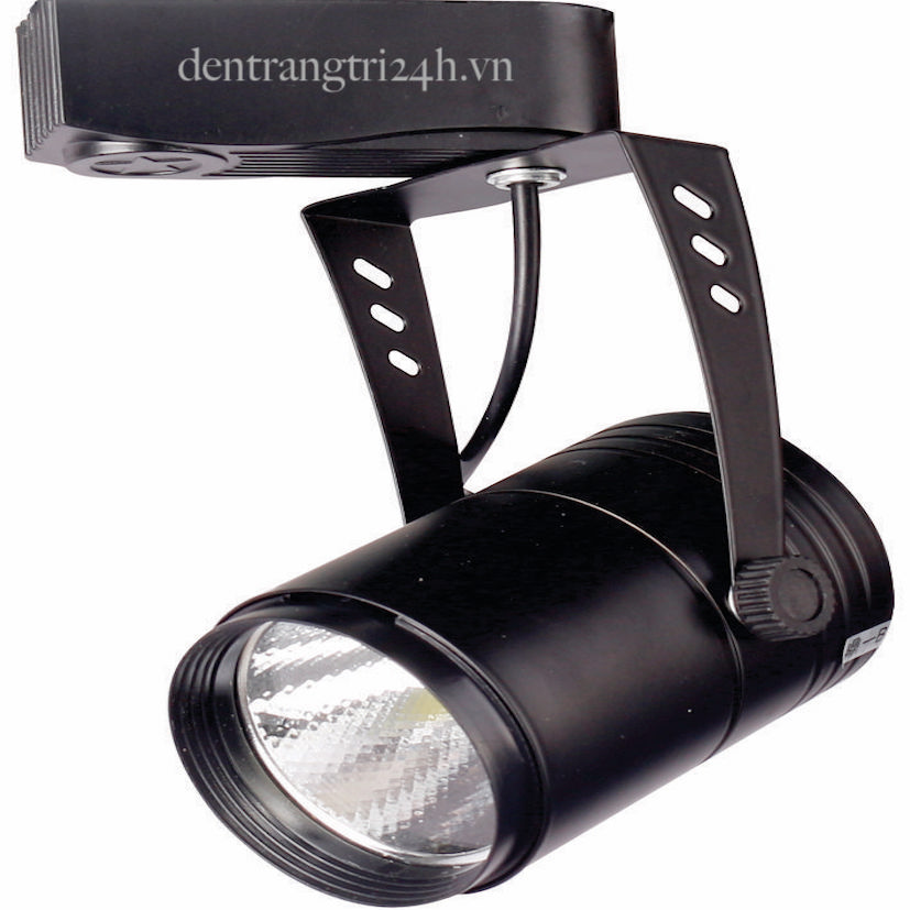 Đèn led chiếu đểm (spotlight) gắn ray 10W FR-003/BK Ø70xH120 