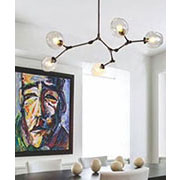 Đèn Chùm Nghệ Thuật BMC23 882-5-BK Ø700