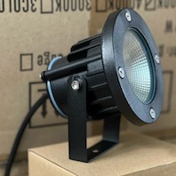 Đèn Ghim đất chiếu cỏ, chiếu bụi cây ánh sáng trắng, vàng COB 12W HH GC1 Màu