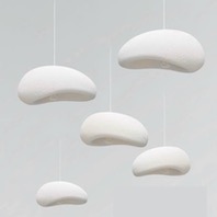 Đèn Thả decor nghệ thuật hình đám mây đường kính 60cm THD85