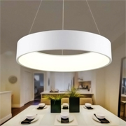 Đèn Thả Bàn Ăn vòng tròn led 3 màu đường kính 60cm  