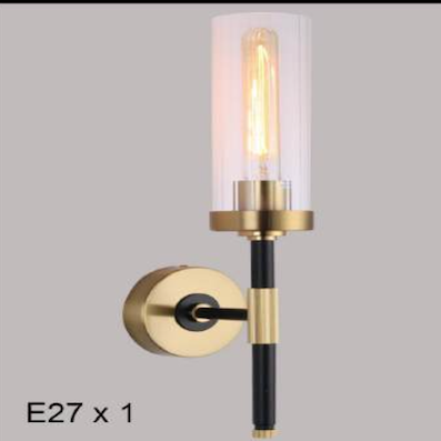 Đèn gắn tường chao thủy tinh phong cách châu Âu GT-419-25 N120xC53,5