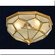 Đèn Áp Trần cổ điển bằng đồng  MĐ 7002T4 Ø370xH200