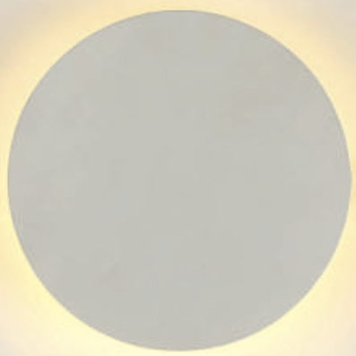 Đèn gắn tường led 16W hình tròn mặt trăng đường kính 24cm DF24H237/240