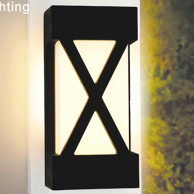 Đèn led gắn tường, trụ, hàng rào ngoài trời VC 5311 120xH270 