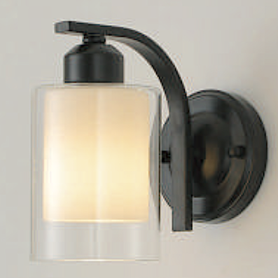 Đèn gắn tường hiện đại chao thuỷ tinh 6030/1 Ø100x180