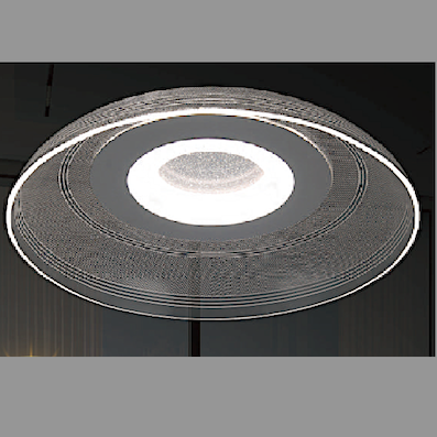 Đèn mâm ốp trần led tròn đường kính 40cm led 3 màu J28857/400