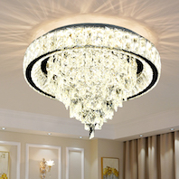 Đèn Mâm Pha Lê led tròn cao cấp đường kính 60cm ML 7839