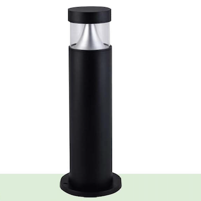 Đèn trụ sân vườn, đèn lối đi ống tròn cao 60cm led DT22 Ø108x150 xH600