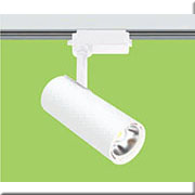 Đèn gắn ray chiếu điểm, spotlight 20w thân trắng, FR-2023A Ø70xH125