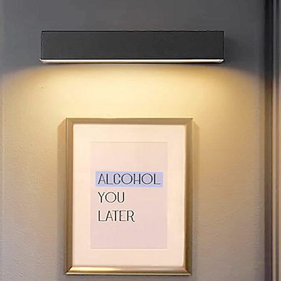 Đèn gắn tường ngoài trời dài 38cm chiếu sáng bảng hiệu, số nhà led 20W ODL-7014