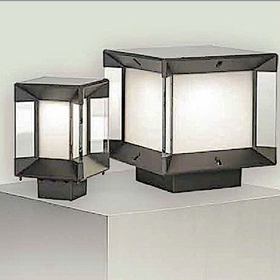 Đèn gắn đầu trụ cổng cạnh 30x cao 32cm DT41