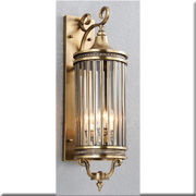 Đèn Tường Đồng tròn cổ điển cao 65cm VD31L