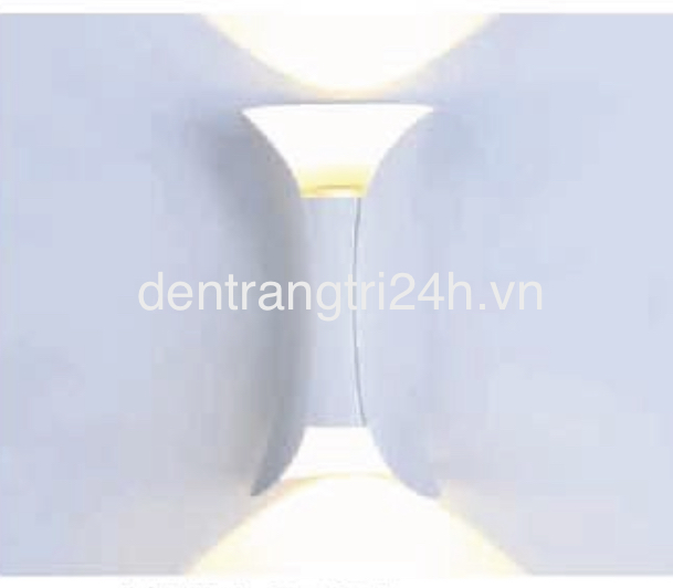 Đèn Tường Led hắt sáng 2 đầu ống loe VNT-617T