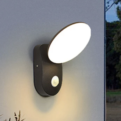 Đèn led gắn tường ngoài trời có cảm biến sáng tối 12W ODL-7017